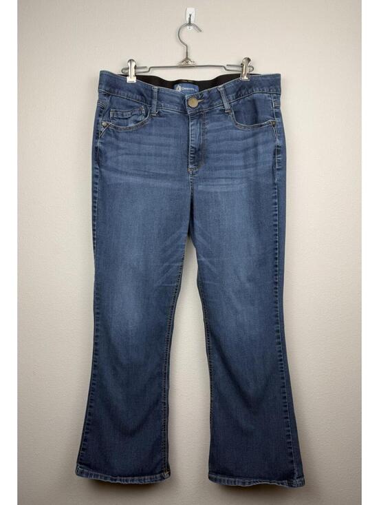 Democracy Denim - Democracy Jeans Womens 14P Denim Ab Solution Bootcut Pants Mid Rise Flex Stretch